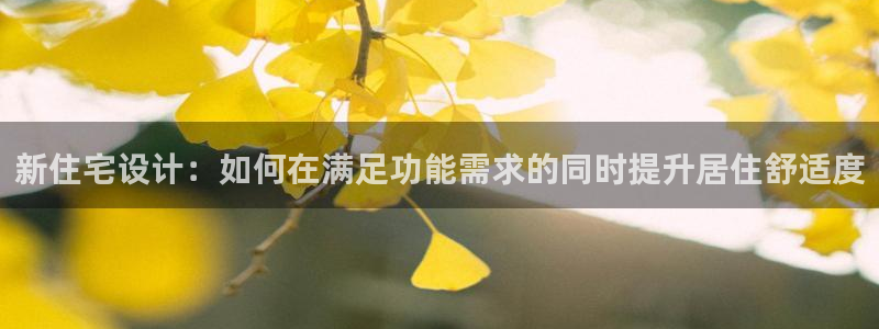 莱西联富娱乐会所电话：新住宅设计：如何在满足功能需求的同时提升居住舒适度
