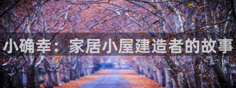 富联娱乐首页登录：小确幸：家居小屋建造者的故事