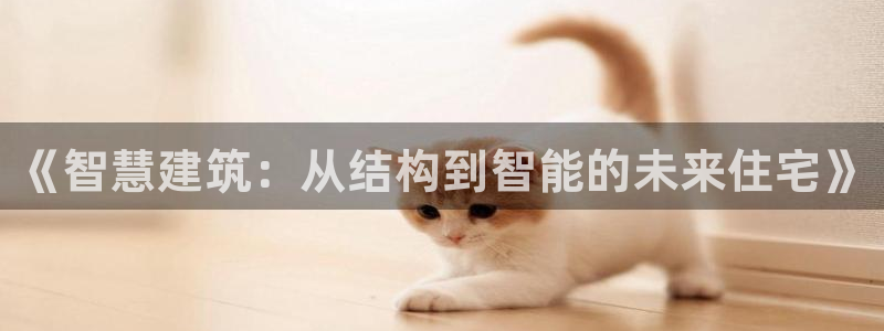 富联娱乐2853179Z空间：《智慧建筑：从结构到智能的未来住宅》