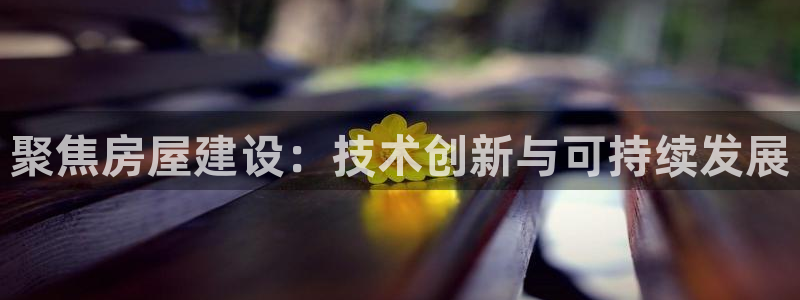 富联娱乐开户费用查询：聚焦房屋建设：技术创新与可持续发展