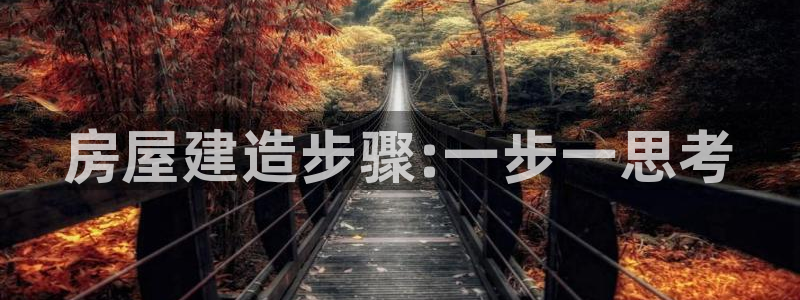 富联娱乐注册运唐老鸭779O3：房屋建造步骤:一步一思考