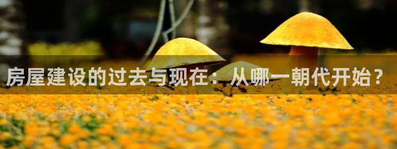 富联娱乐注册社判官333OO：房屋建设的过去与现在：从哪一朝代开始？